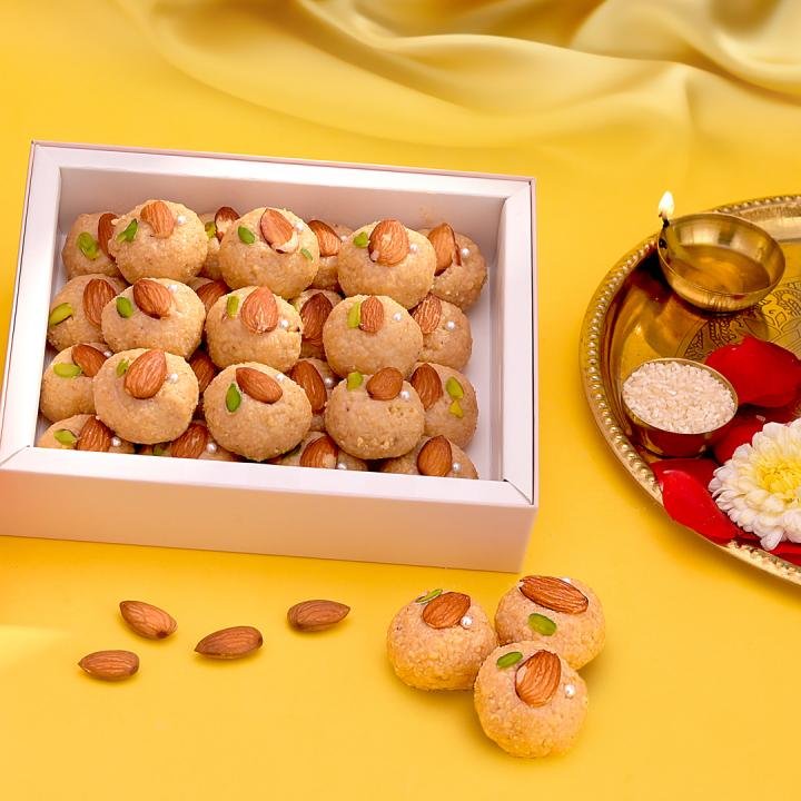 Rava Besan Ladoo